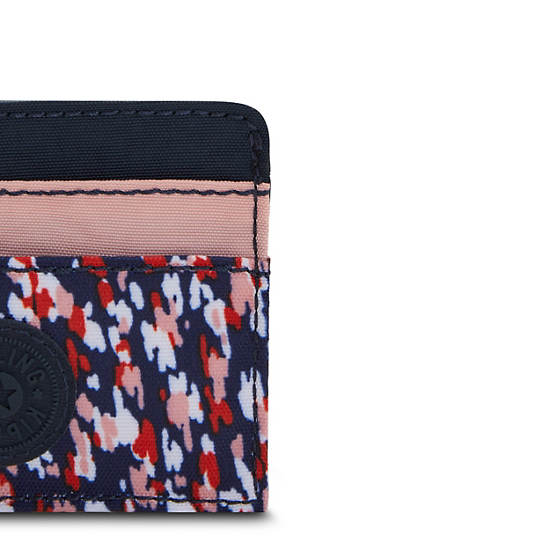 Kipling Cardy Card Holder Táska Piros Színes | HU 2055VR